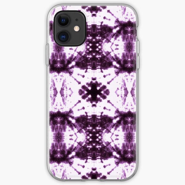 Ikat Shibori Violet iPhone Soft Case