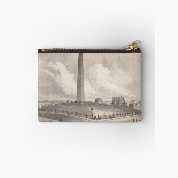Item preview, Vintage Bunker Hill Monument Illustration (1848) designed and sold by BravuraMedia.