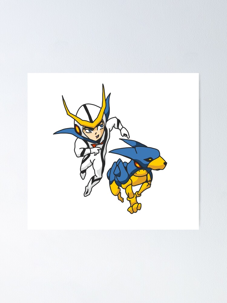 Super deformed Kyashan Poster