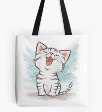 American Shorthair happy Tote Bag