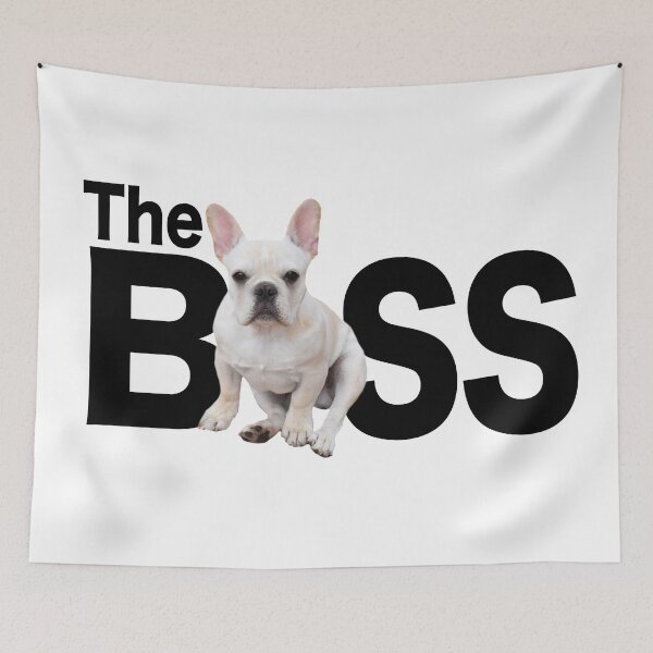 Item preview, Frenchie The Boss designed and sold by umeimages.