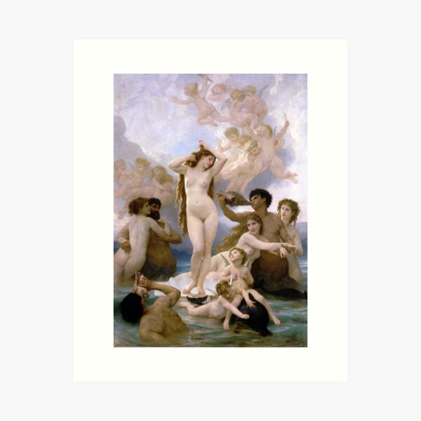 Item preview, The Birth of Venus - William-Adolphe Bouguereau designed and sold by EuropeTreasures.