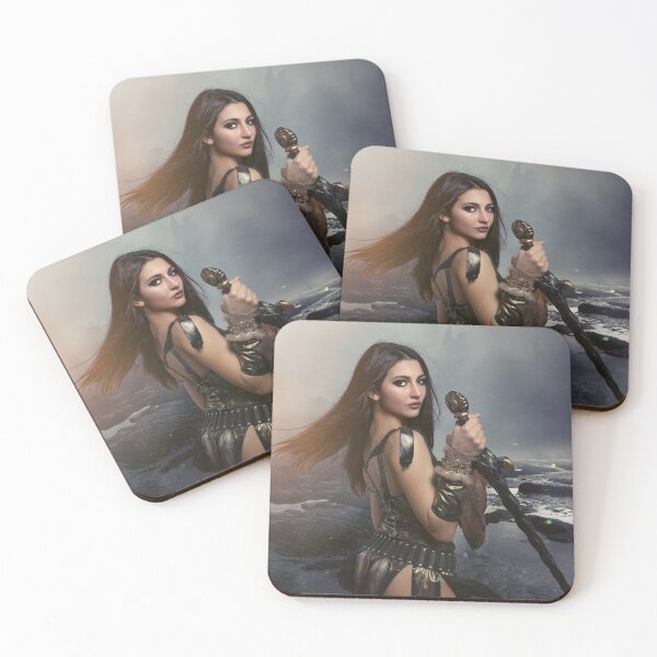 Item preview, woman gladiator warrior designed and sold by Cinzia Murgia.