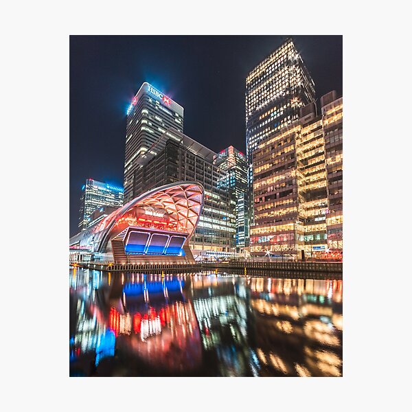 Item preview, Canary Wharf Lights designed and sold by Chris Dalton Photography.