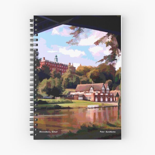 Item preview, Shrewsbury School and Boat-houses designed and sold by Peter Sandilands.