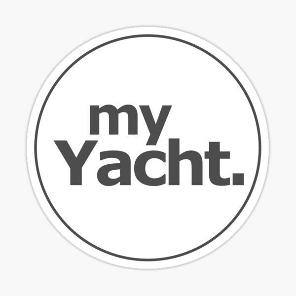 Kayak sticker white Sticker
