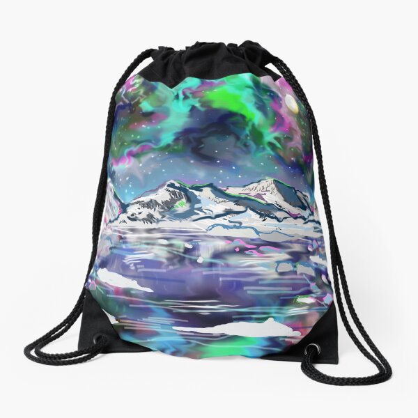 Where once stardust Drawstring Bag