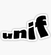 Unif logo Sticker