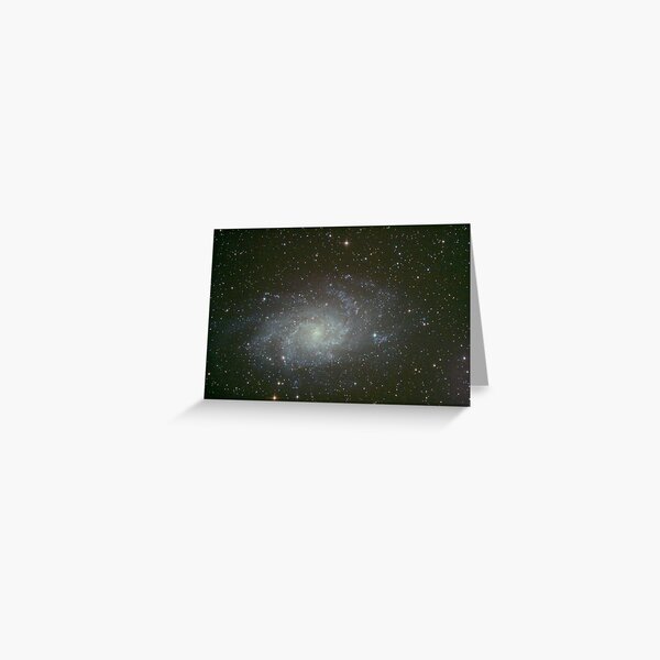 M33 triangulum galaxy Greeting Card