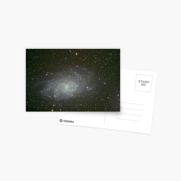 M33 triangulum galaxy Postcard