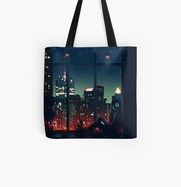 A Quiet Night All Over Print Tote Bag