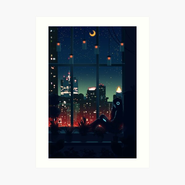 A Quiet Night Art Print