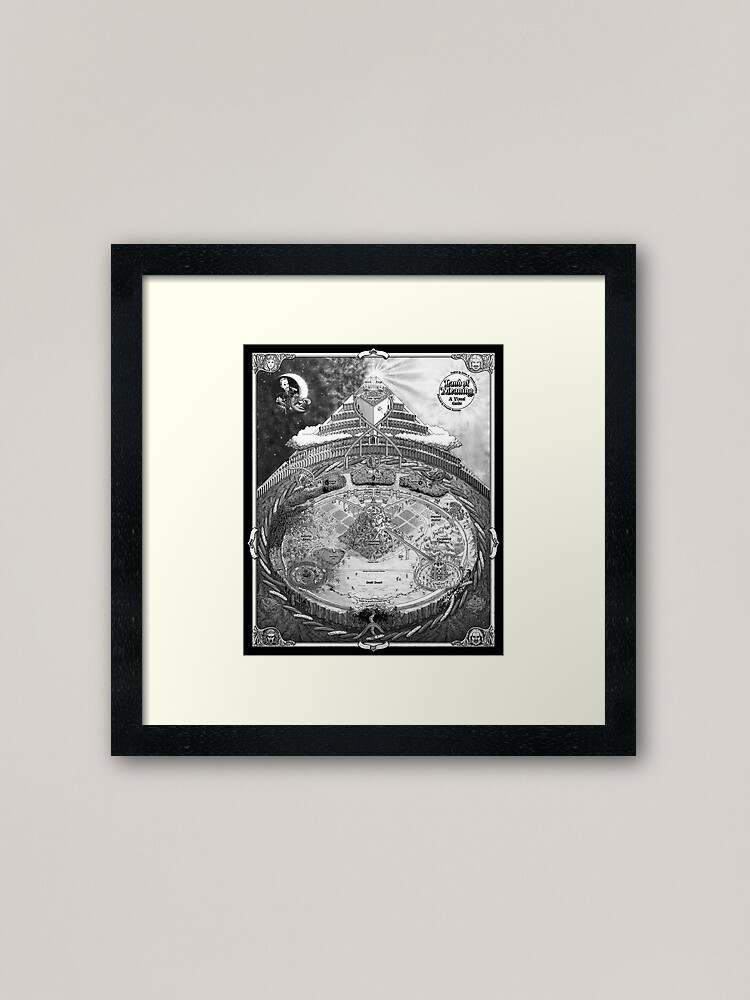 Alternate view of Land of Meaning Framed Art Print