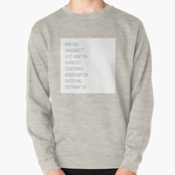 Hamptons Towns Pullover Sweatshirt