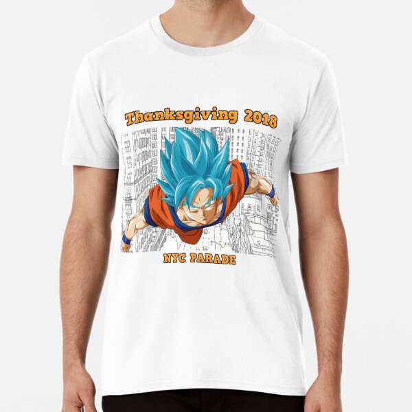 Goku SSG Thanksgiving Parade Premium T-Shirt