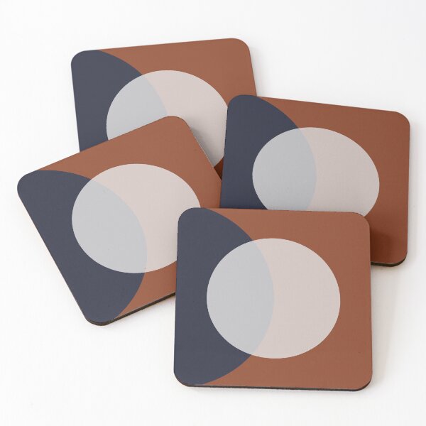 Item preview, Circle on Navy and Rust designed and sold by BlertaDK.