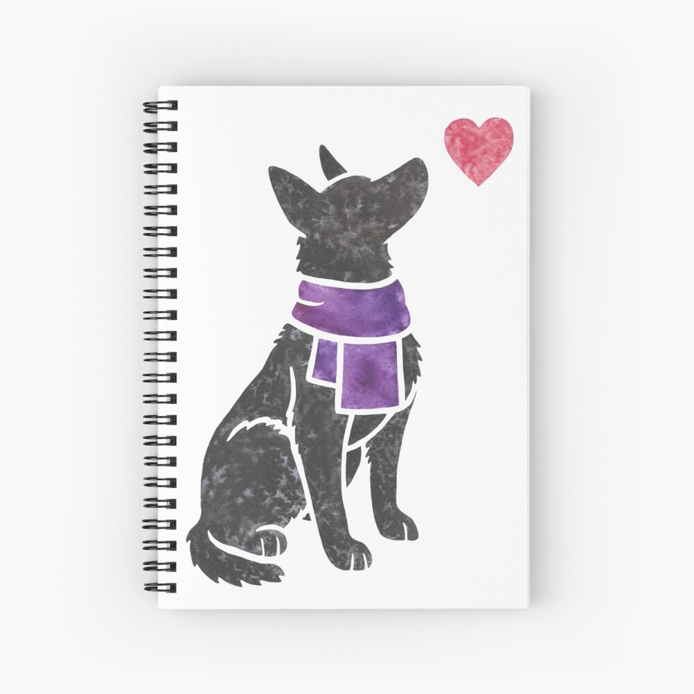 Item preview, Spiral Notebook designed and sold by animalartbyjess.