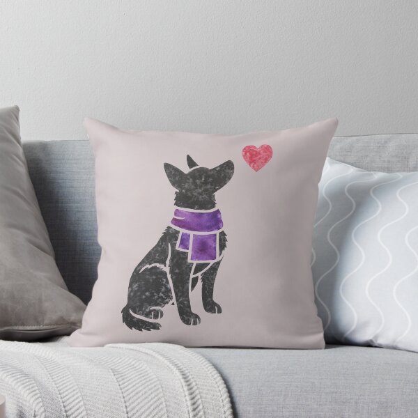 Item preview, Watercolour German Shepherd (black) designed and sold by animalartbyjess.