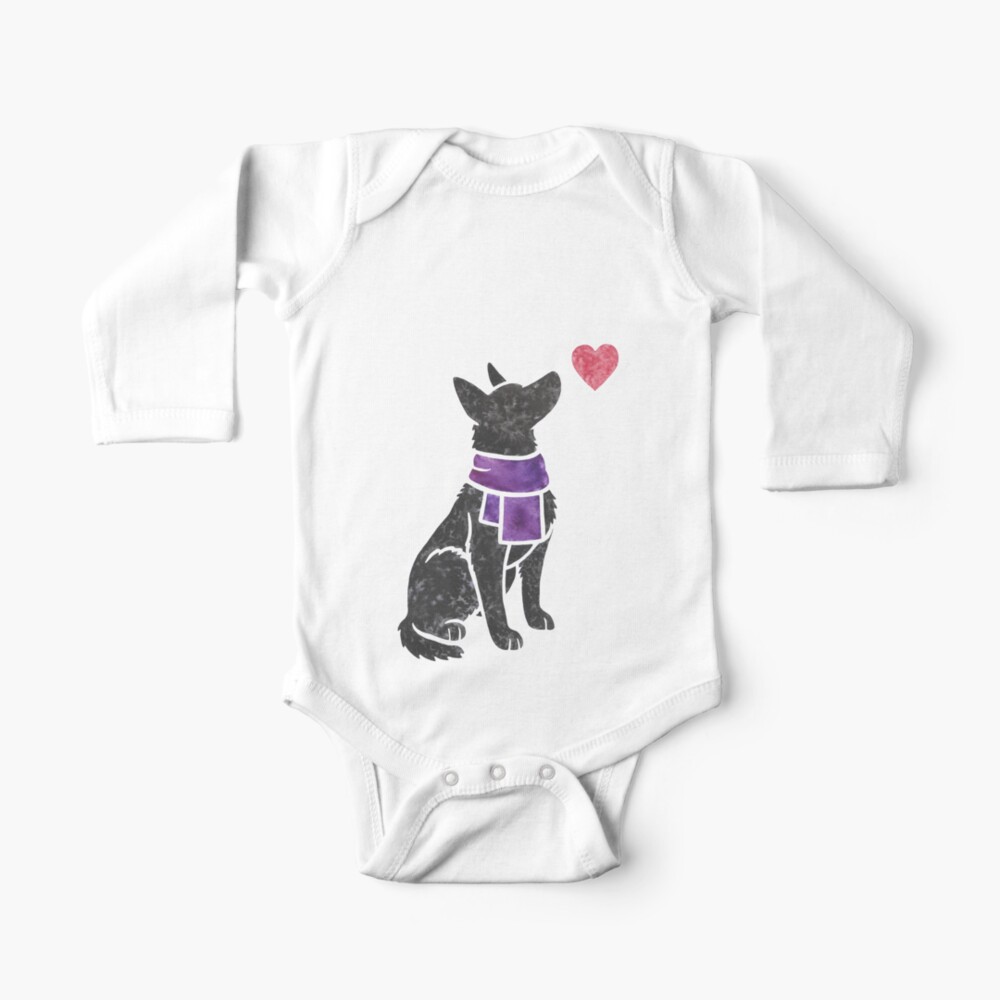 Item preview, Long Sleeve Baby One-Piece designed and sold by animalartbyjess.