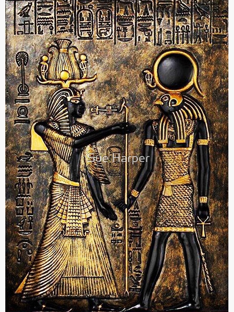 Disover Ra The Sun God of Egypt Premium Matte Vertical Poster
