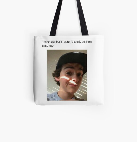 Jack Dylan Grazer - El bebé de Finn Bolsa estampada de tela