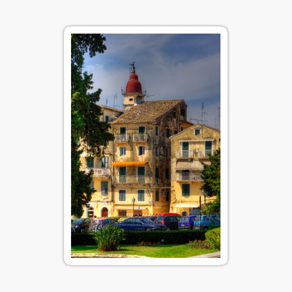 The Red Bell-Tower Sticker