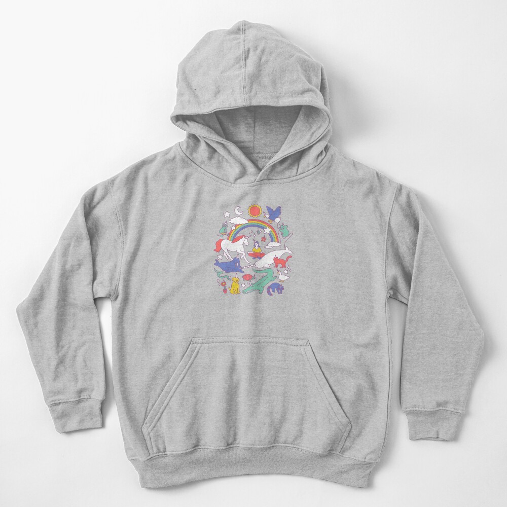 Unicorns! Kids Pullover Hoodie