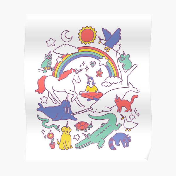 Unicorns! Poster