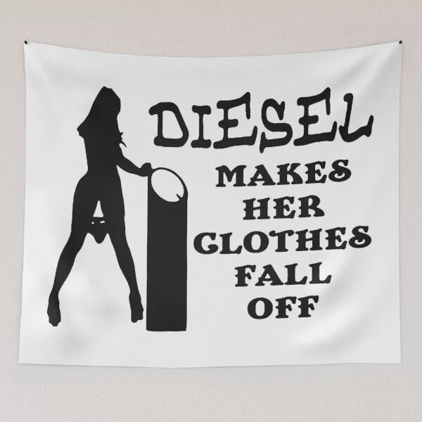 Item preview, Diesel makes her clothes fall off designed and sold by joshuanaaa.