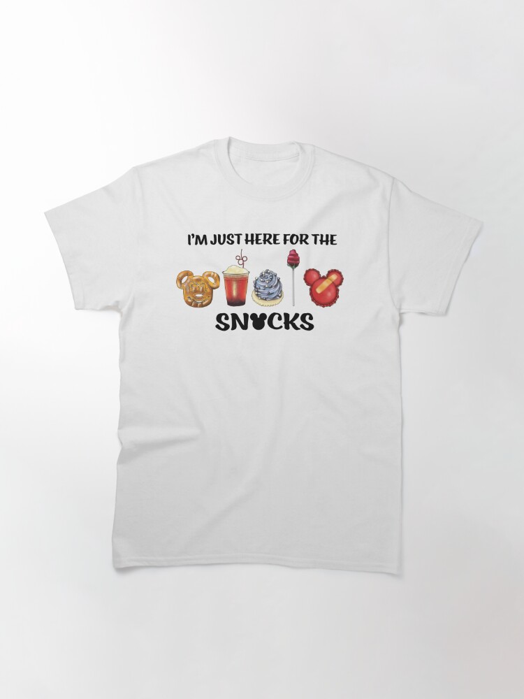 snacks are life shirt