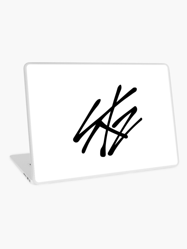 kpop stray kids skz stay fandom logo laptop skin by lysavn redbubble redbubble