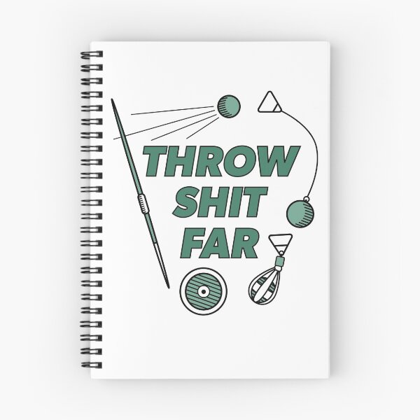 Item preview, Throw Shit Far - Green designed and sold by Leah Dusterhoft.