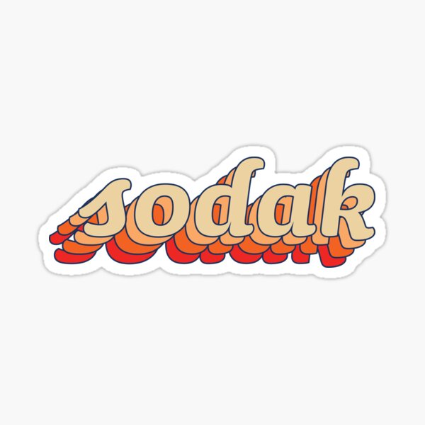 SoDak Retro - 03 Sticker