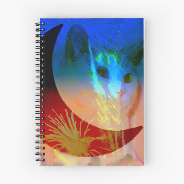 Item preview, Celestial cat designed and sold by B. Randi Bailey.