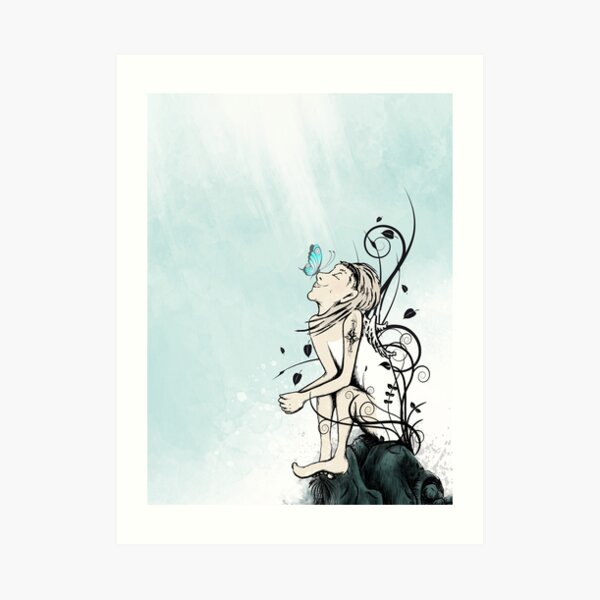 bliss Art Print
