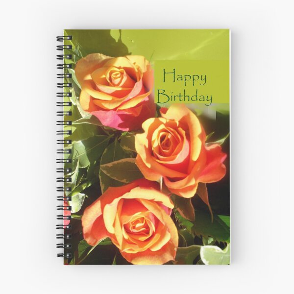 Item preview, Happy Birthday roses designed and sold by Coloursofnature.