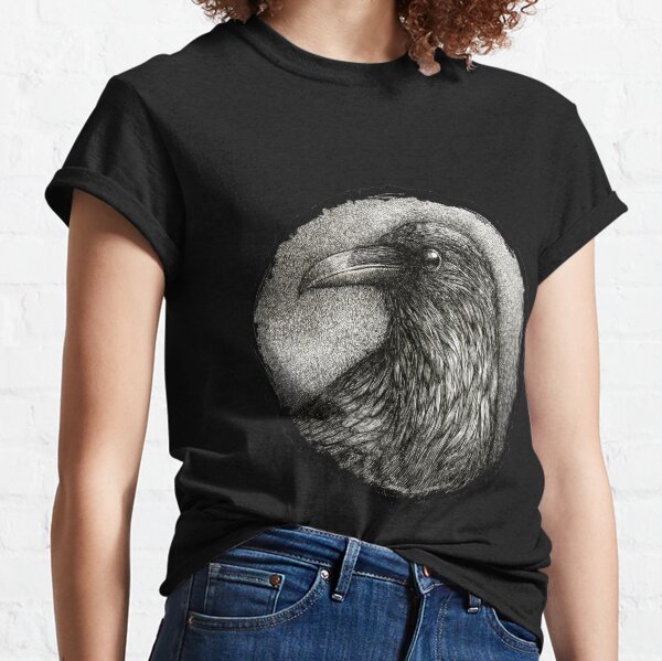 Raven Mandala Classic T-Shirt