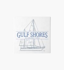 Gulf Shores Alabama Sailing Art Board
