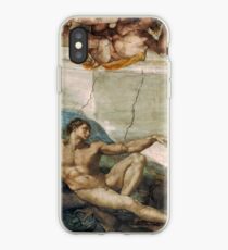 Creation of Adam by Michelangelo iPhone Case