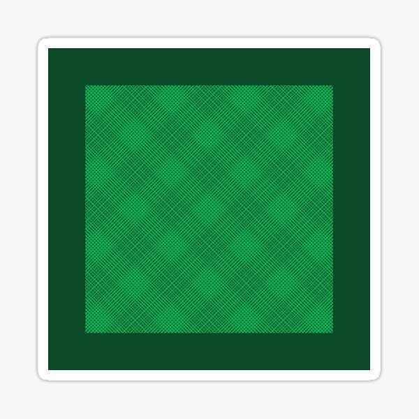 Pattern 008: Expanding Grid GN Sticker
