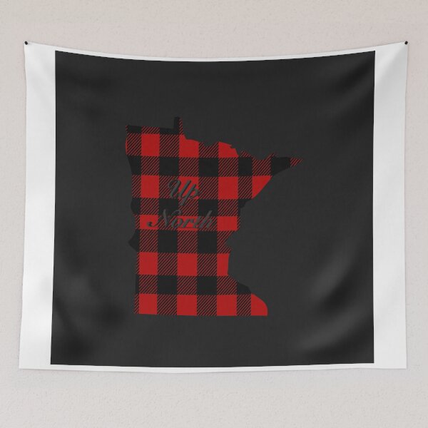 Item preview, Up North Plaid NO star designed and sold by Amy Louhela.