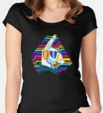 fortnite dj yonder Women's Fitted Scoop T-Shirt