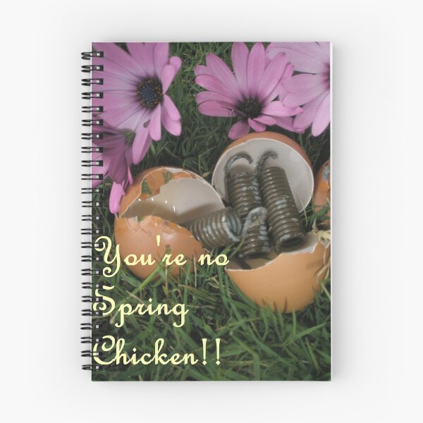 Artikelvorschau, You're no spring chicken!! entworfen und verkauft von Melissa Park.