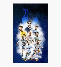Illustration Tottenham Squad Photographic Print