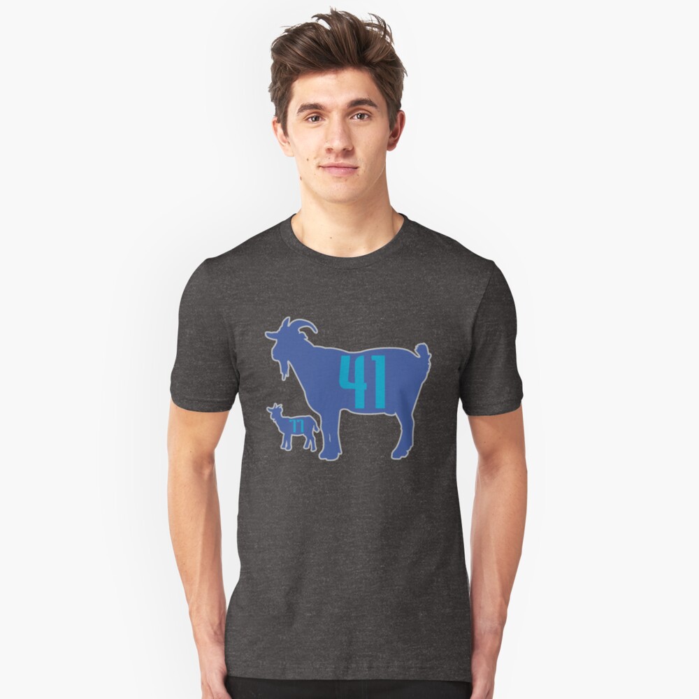 The GOAT - City Edition Dirk Nowitzki and Luka Doncic Slim Fit T-Shirt