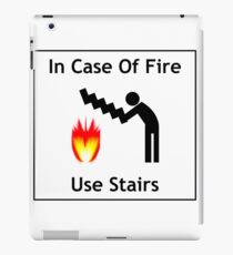 Use the stairs iPad Case/Skin