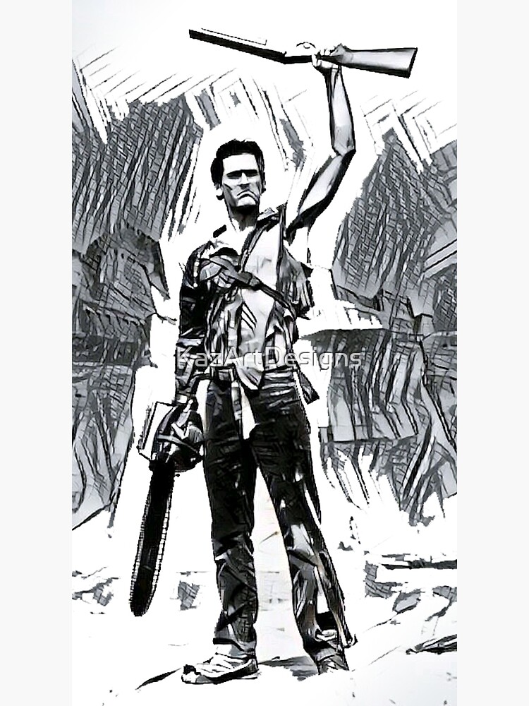 "This is my Boomstick!" Poster by KazArtDesigns Redbubble