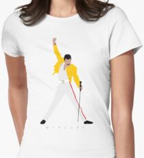 The Queen Killer Vintage Band Featuring Freddie Women's Fitted T-Shirt