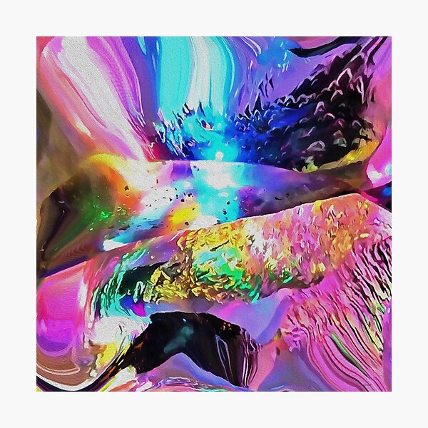 Crystals Photographic Print