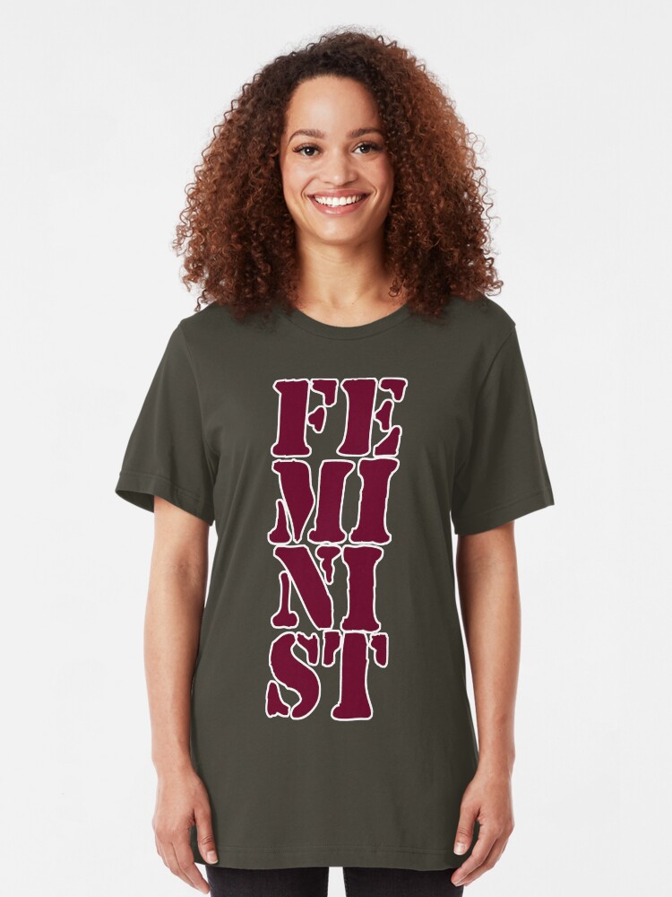 Alternate view of Feminist Slim Fit T-Shirt